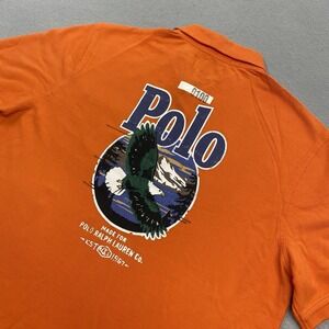 Polo Coutry Ralph Lauren Polo Shirt Mens Large Classic Fit 67 Eagle Pocket Patch
